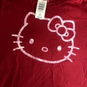 Torrid Red Hello Kitty Graphic Tee
